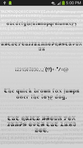 Gothic Free Font Theme - Preview 5