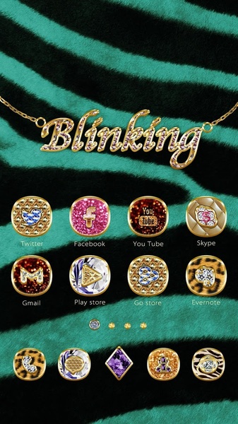 Blinking GOLauncher EX Theme - Preview 5