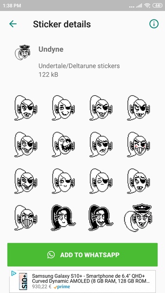 Undertale & Deltarune Stickers for WhatsApp - Preview 5