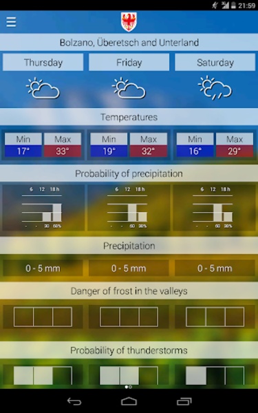 Weather South Tyrol - Preview 4