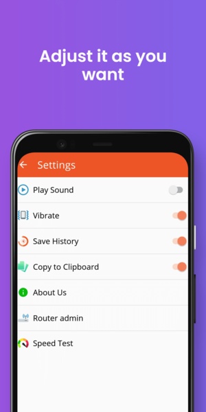 Wifi Password QR Code Scanner - Preview 3