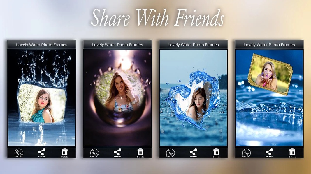 Lovely Water Photo Frames - Preview 4
