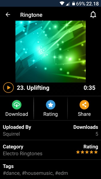 Electro ringtones - Preview 10