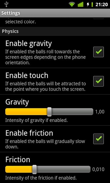 Bouncing Balls Live Wallpaper - Preview 3