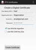 PFX Certificates screenshot 1