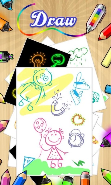 Draw+Coloring Book - Preview 2