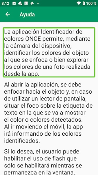 Identificador de colores ONCE - Preview 3