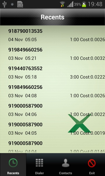 Xtravoip Dialer - Preview 3