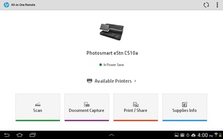 hp aio printer remote