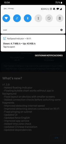 NetSpeed Indicator - Preview 1