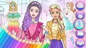 Girl Coloring Dress Up Games screenshot 8