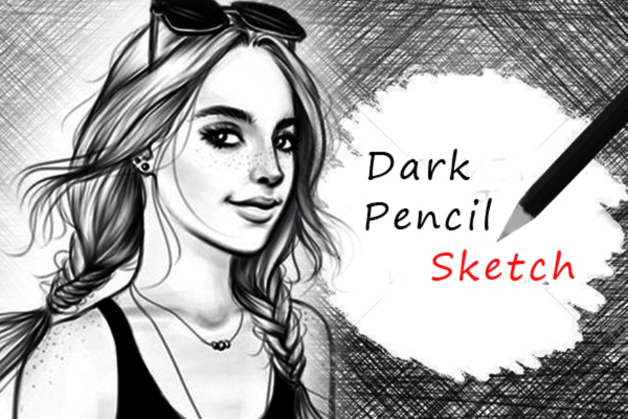 Pencil Sketch Effect - Preview 6
