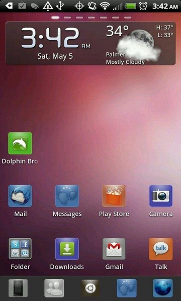 Ubuntu Unity Theme - Preview 1