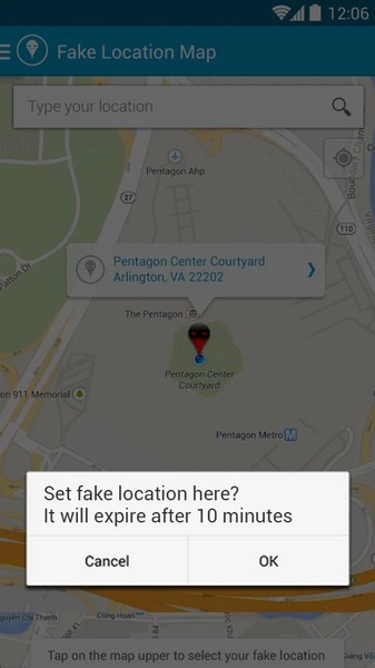 Fake Location Map - Preview 1