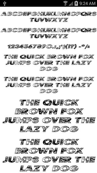Free Fonts 50 Pack 4 - Preview 2