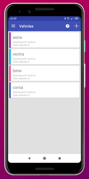 Fuel calculator - Preview 3