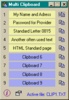 Multi Clipboard screenshot 1