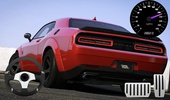 Fast Simulator Dodge Demon Parking City screenshot 2