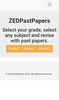 ZedPastPapers - ECZ Past Paper for G12, G9, G7. screenshot 4