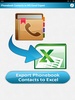 Export Phone Contacts to Excel screenshot 4