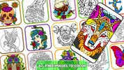 Tattoo Paint by Number Drawing screenshot 1