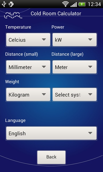 Cold Room Calculator - Preview 1