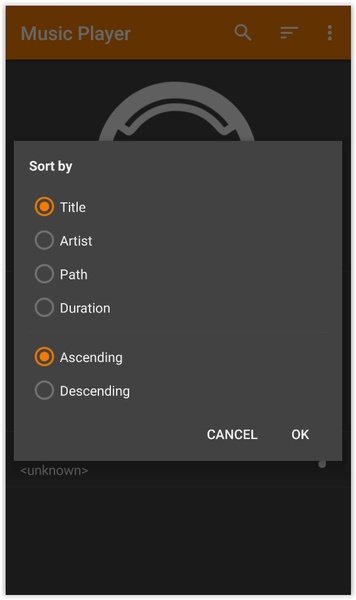 Simple Music Player - Preview 6