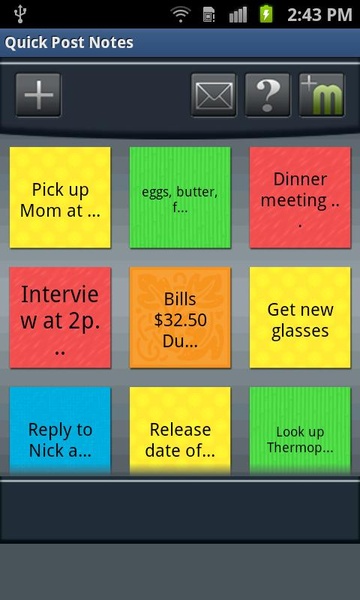 Quick Post Notes - Preview 4