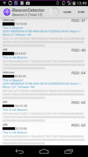 iBeaconDetector - Preview 1