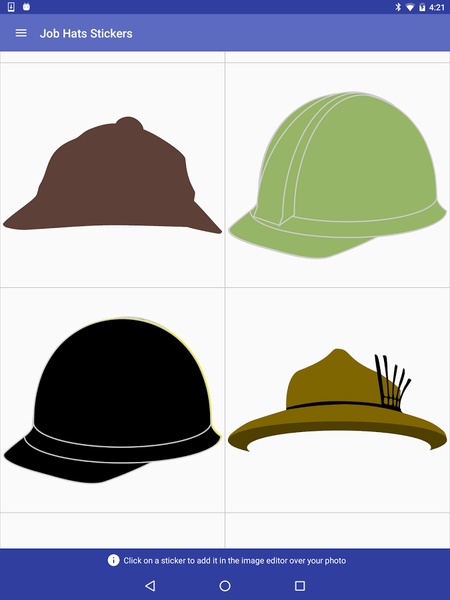 Job Hats Stickers - Preview 2
