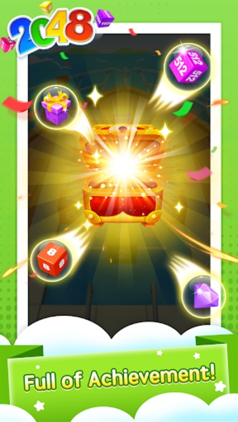 Lucky 2048 - Cube Merge Game - Preview 4