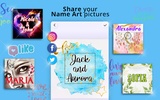 Name Art Photo Editor screenshot 1