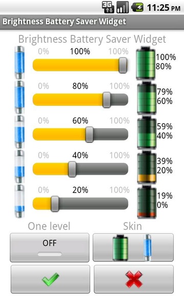Brightness Battery Widget - Preview 5