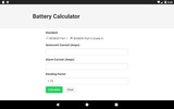 Fire Alarm Battery Calcuator screenshot 2