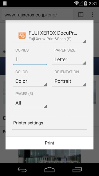 Fuji Xerox Print&Scan (S) - Preview 3