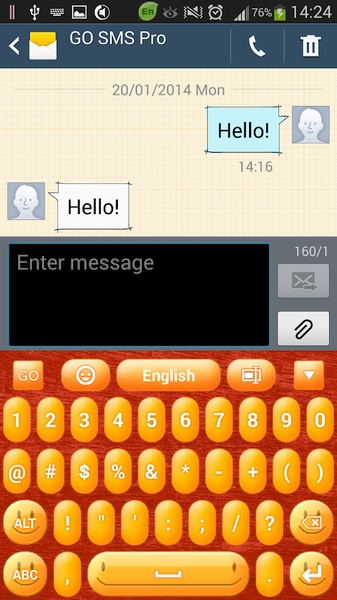 GO Keyboard Emoji - Preview 6