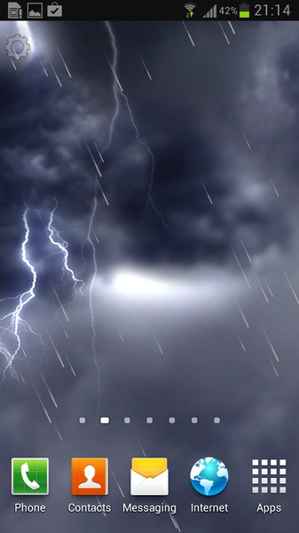 Lightning Storm LWP - Preview 4