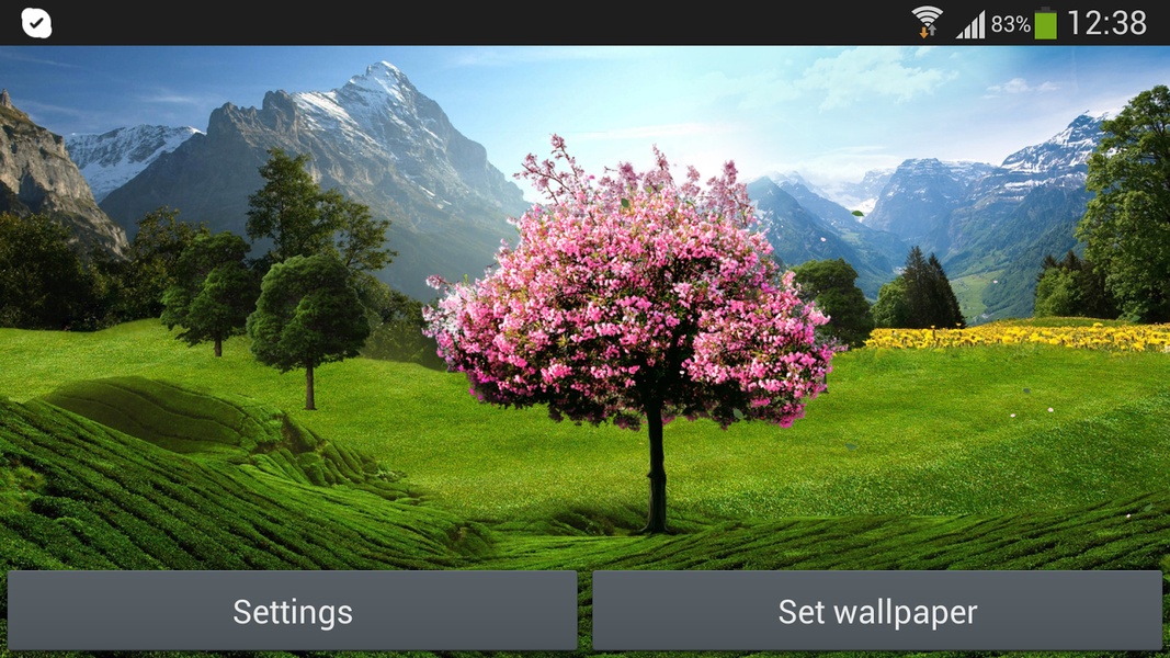 Sakura Live Wallpaper Free - Preview 1