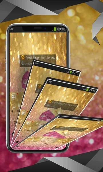 GO Keyboard Glitter Theme - Preview 6