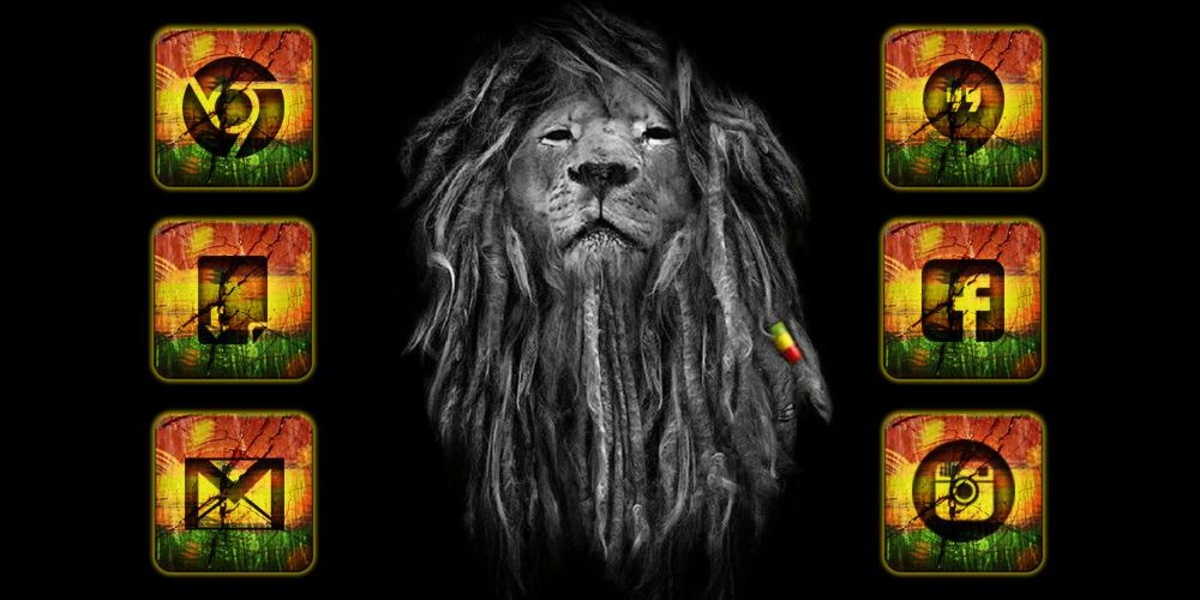 Reggae Rasta Solo Launcher Theme - Preview 8