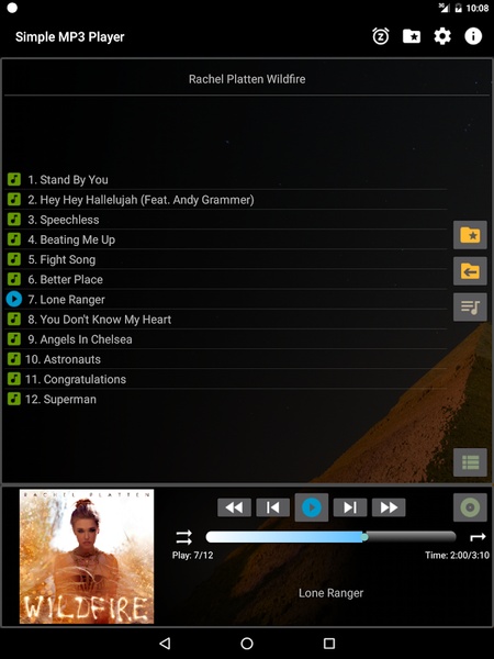 Simple MP3 Player - Preview 1