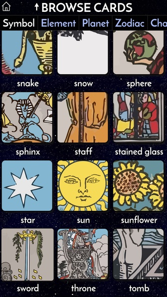 Galaxy Tarot - Preview 1