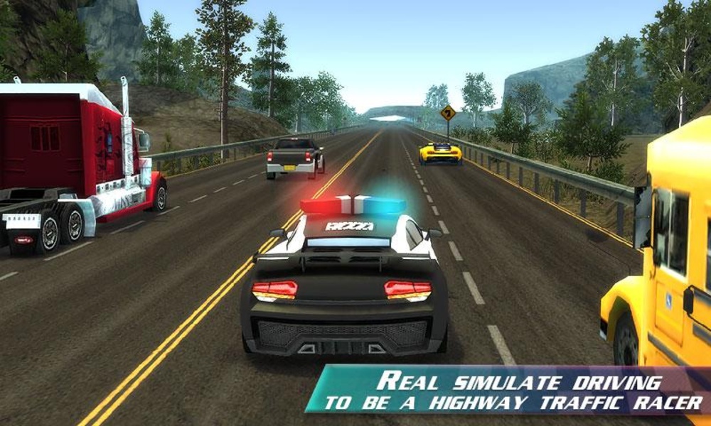 Traffic City Racing Car - Preview 1