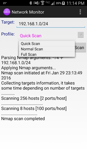 Mobile Nmap - Preview 6