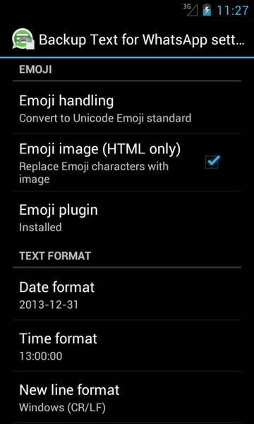 Backup Text for Whats - Preview 1