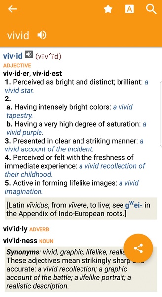 American Heritage Dictionary FREE - Preview 1
