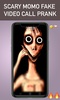 Creepy momo fake video call screenshot 1
