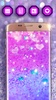 Purple Glitter Theme: Shining Sparkle wallpaper HD screenshot 5