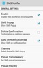 Messaging popup settings screenshot 7