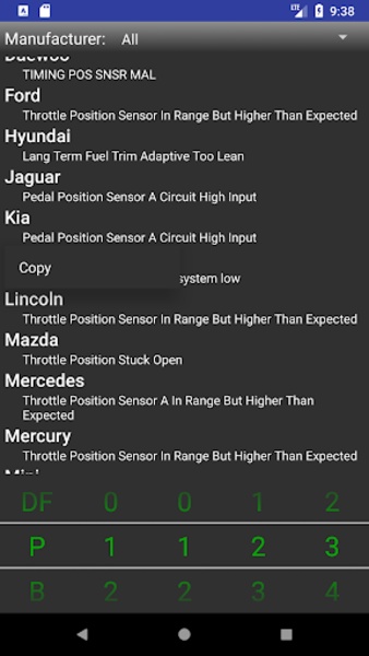 OBDII Codes Lite - Preview 3